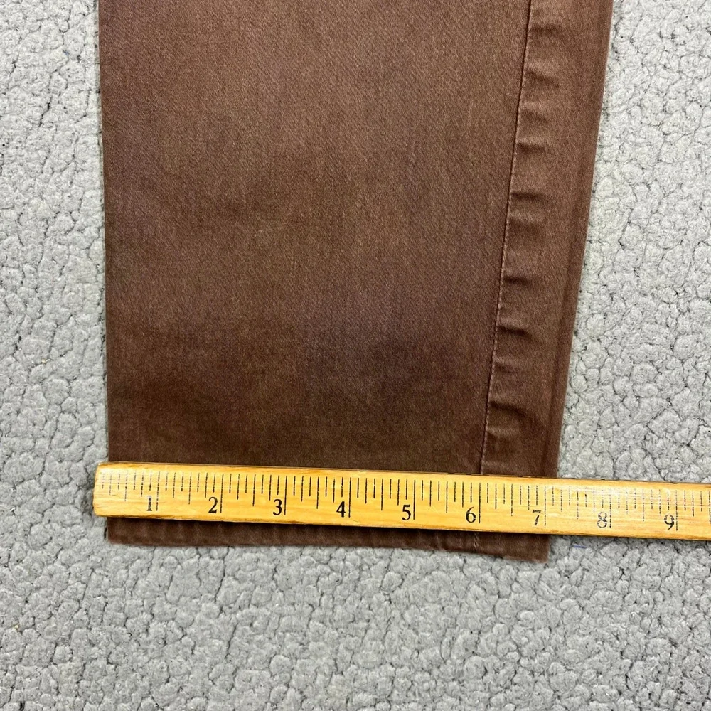 AG Adriano Goldschmied The Graduate Tailored Leg Brown Pants 1174SUD-DEB 32x32